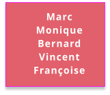 Marc Monique Bernard Vincent Françoise