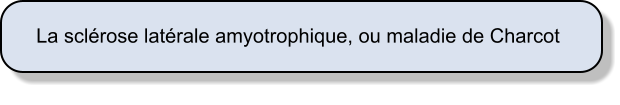 La sclérose latérale amyotrophique, ou maladie de Charcot